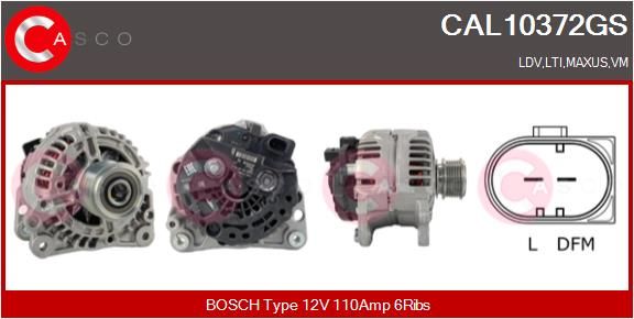 CAL10372GS CASCO Генератор