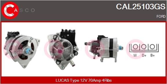 CAL25103GS CASCO Генератор