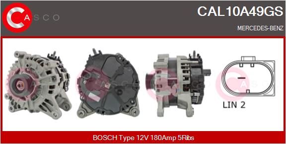 CAL10A49GS CASCO Генератор