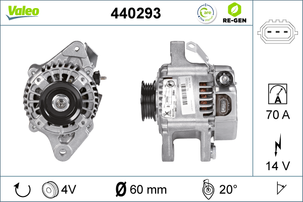 440293 VALEO Генератор