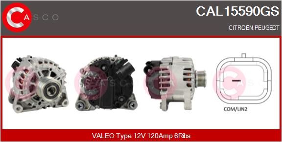CAL15590GS CASCO Генератор