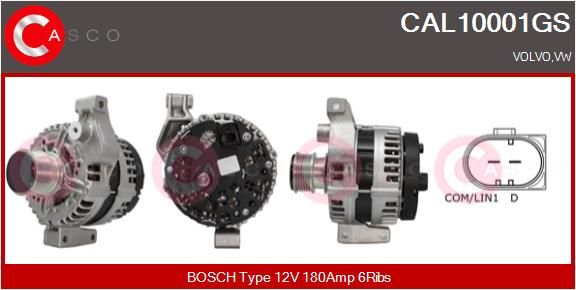 CAL10001GS CASCO Генератор