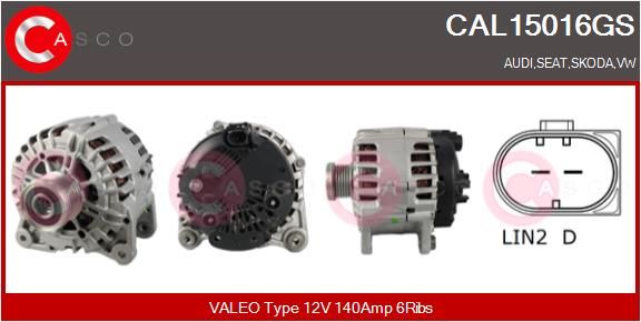 CAL15016GS CASCO Генератор