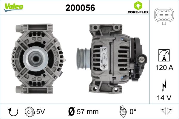 200056 VALEO Генератор