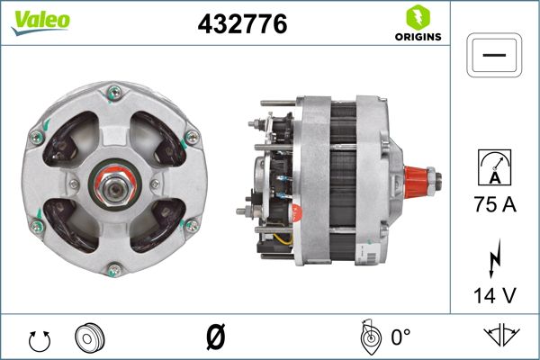 432776 VALEO Генератор