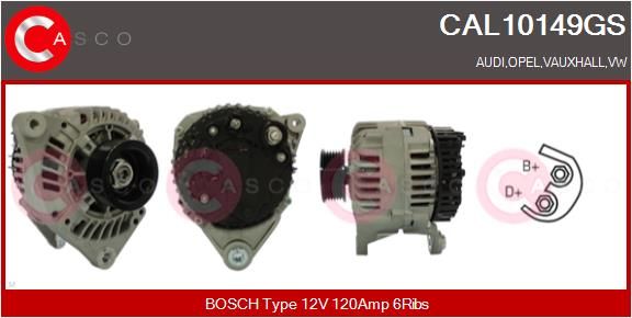 CAL10149GS CASCO Генератор