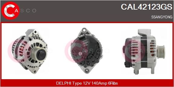 CAL42123GS CASCO Генератор