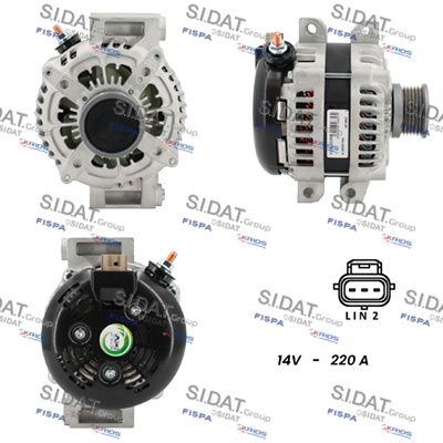 A12DE1222A2 SIDAT Генератор