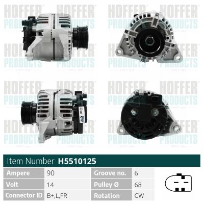 H5510125 HOFFER Генератор