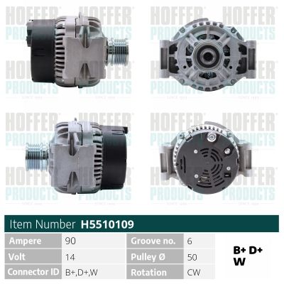 H5510109 HOFFER Генератор