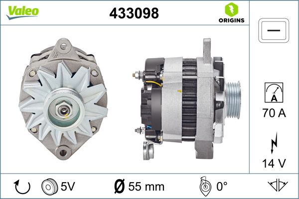 433098 VALEO Генератор