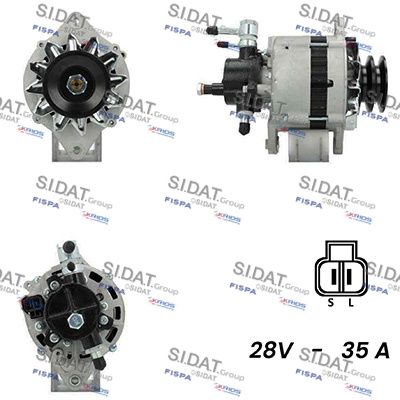 A24HT0120A2 SIDAT Генератор