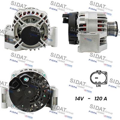 A12DE0407A2 FISPA Генератор