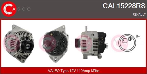 CAL15228RS CASCO Генератор