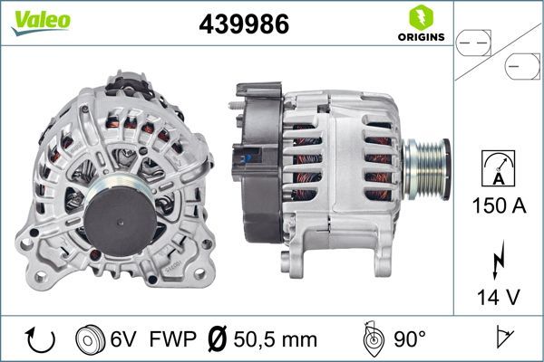 439986 VALEO Генератор