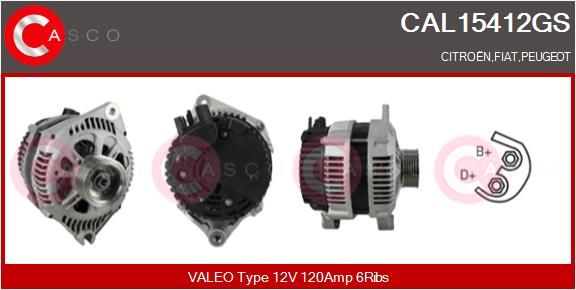 CAL15412GS CASCO Генератор