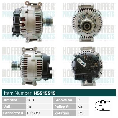H5515515 HOFFER Генератор