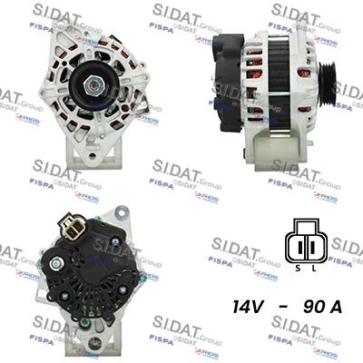 A12VA0165A2 SIDAT Генератор