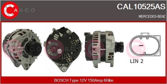 CAL10525AS CASCO Генератор