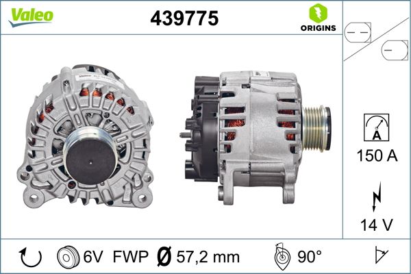 439775 VALEO Генератор