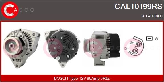 CAL10199RS CASCO Генератор