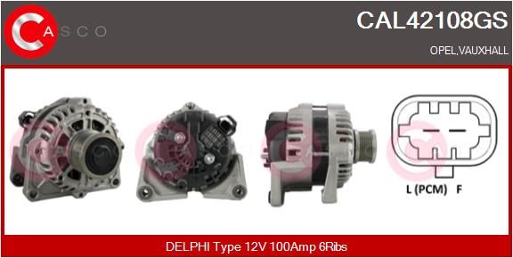CAL42108GS CASCO Генератор