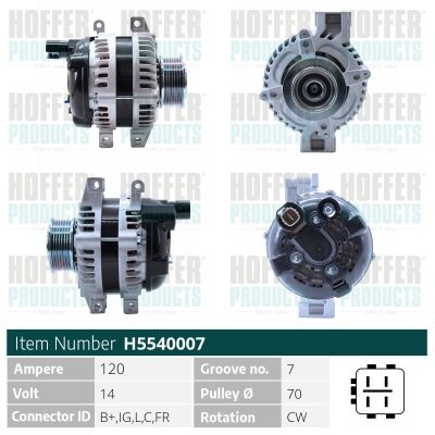 H5540007 HOFFER Генератор