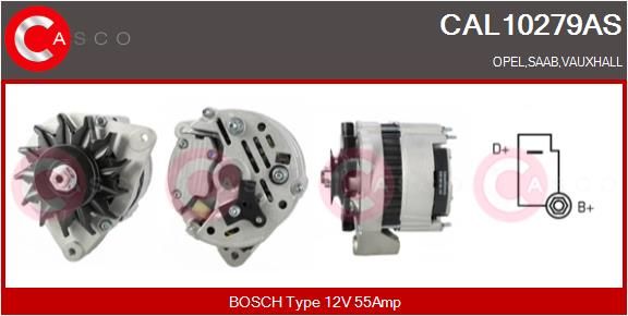 CAL10279AS CASCO Генератор