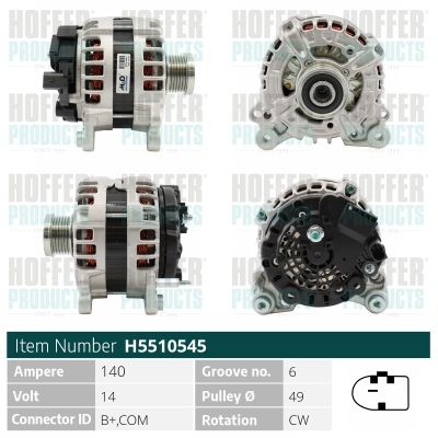 H5510545 HOFFER Генератор