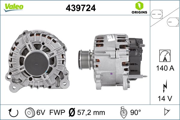 439724 VALEO Генератор
