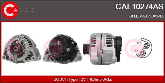 CAL10274AS CASCO Генератор