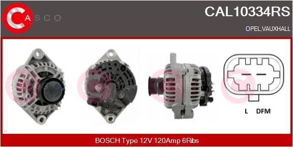 CAL10334RS CASCO Генератор