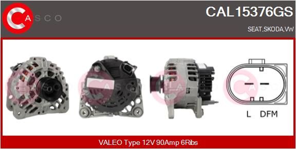 CAL15376GS CASCO Генератор