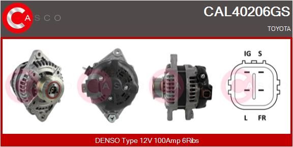 CAL40206GS CASCO Генератор