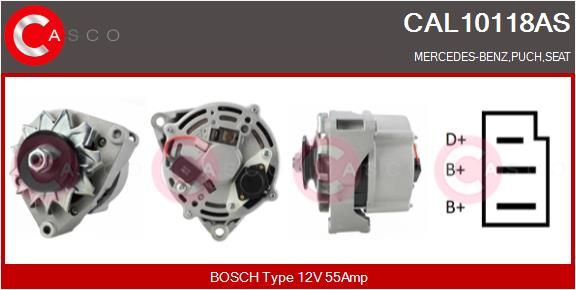 CAL10118AS CASCO Генератор