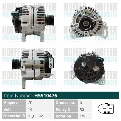 H5510476 HOFFER Генератор