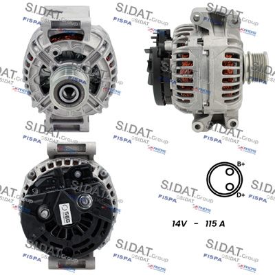A12BH0140 SIDAT Генератор