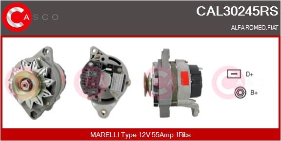 CAL30245RS CASCO Генератор