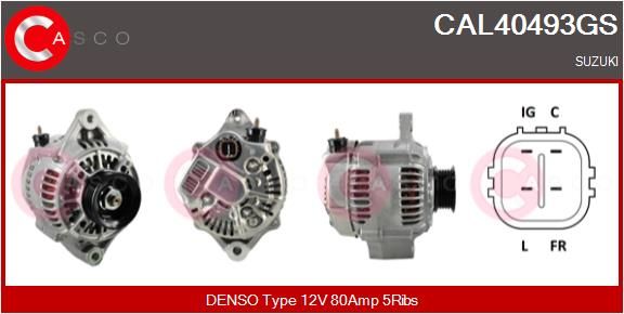 CAL40493GS CASCO Генератор