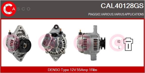 CAL40128GS CASCO Генератор