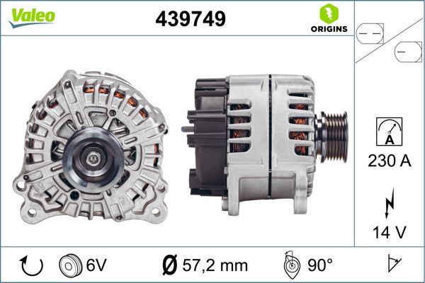 439749 VALEO Генератор