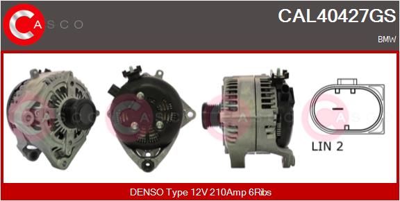 CAL40427GS CASCO Генератор