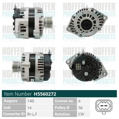 H5560272 HOFFER Генератор