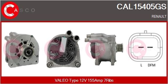 CAL15405GS CASCO Генератор