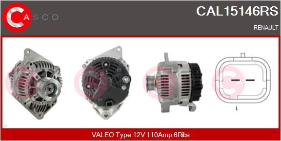 CAL15146RS CASCO Генератор