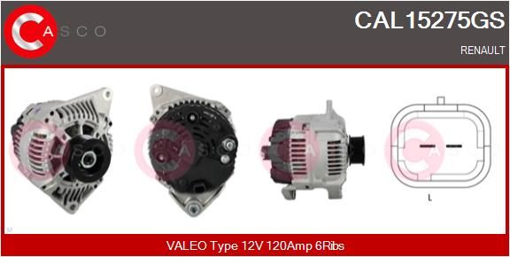 CAL15275GS CASCO Генератор