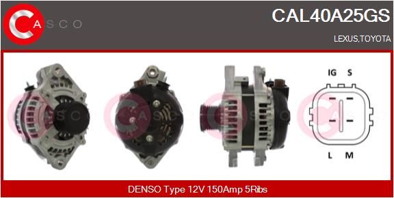 CAL40A25GS CASCO Генератор
