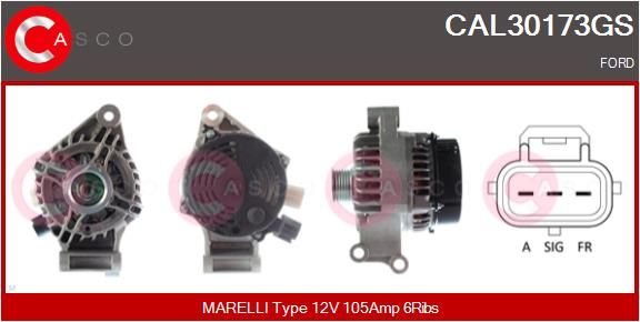 CAL30173GS CASCO Генератор