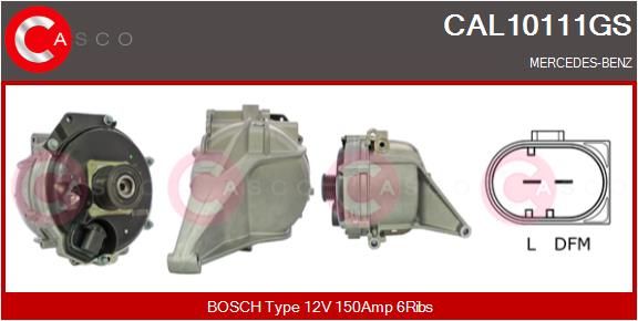 CAL10111GS CASCO Генератор