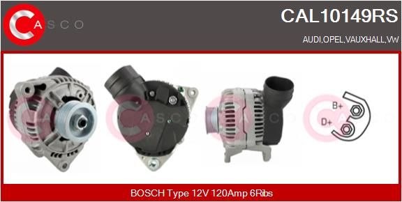CAL10149RS CASCO Генератор